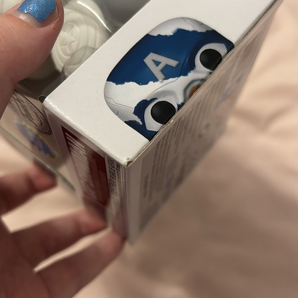Funko Pop Cap Snowman Figure EUC - Picture 11 of 13